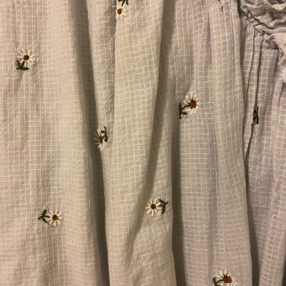 Floral Ruffle V-Neck Dress - Picture 6 of 6